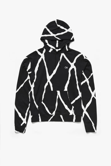 Allover Oxley Print Organic Cotton Hoodie - Oxley Official